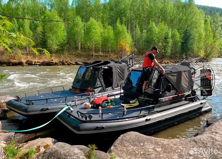 Аэролодка SibEX Читер 150 Атмо л.с. 4 пассажира