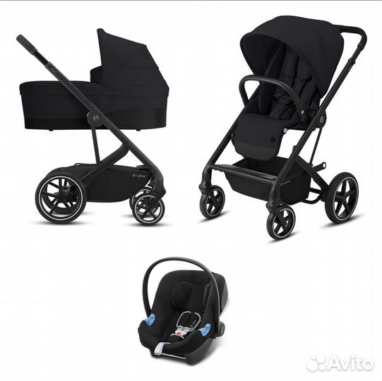 Cybex Balios S lux 3 в 1 Deep black