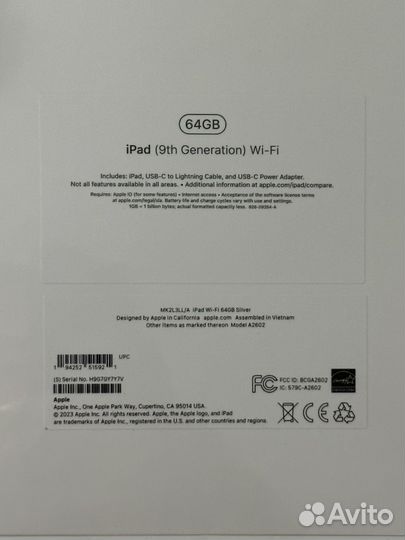 Apple iPad 2021 WiFi 64 Gb