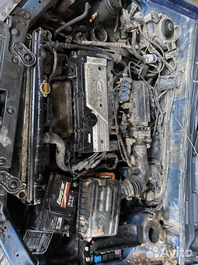 В полном разборе Hyundai Elantra 2006 г 1.6 GL