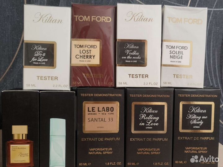 Тестеры духов из ОАЭ 58мл