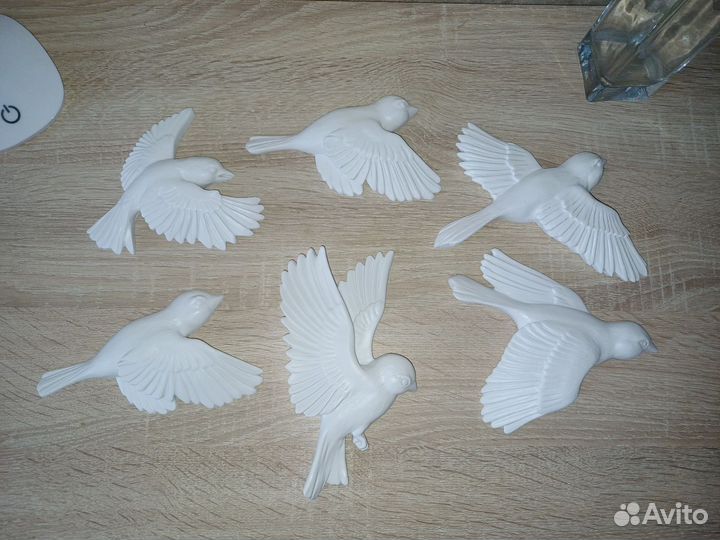 Декорация настенная/декор/стая птиц