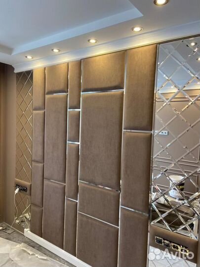 Мягкие стеновые панели, мягкие панели и кровать