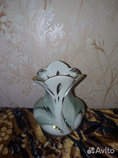 Ваза для цветов ручная работа, СССР новая