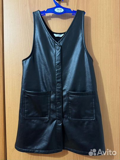 Кожаный сарафан