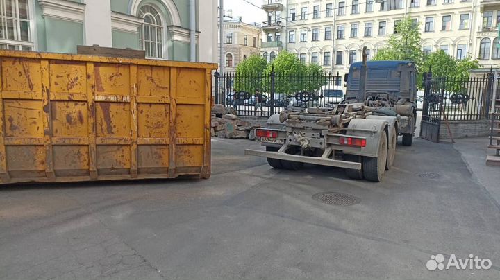 Вывоз мусора контейнером
