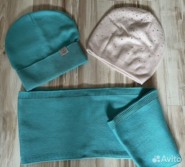 Шапки и снуд для девочки