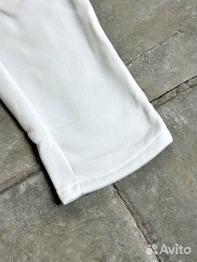 Белые спортивные штаны Central Cee Y2K, S-XL