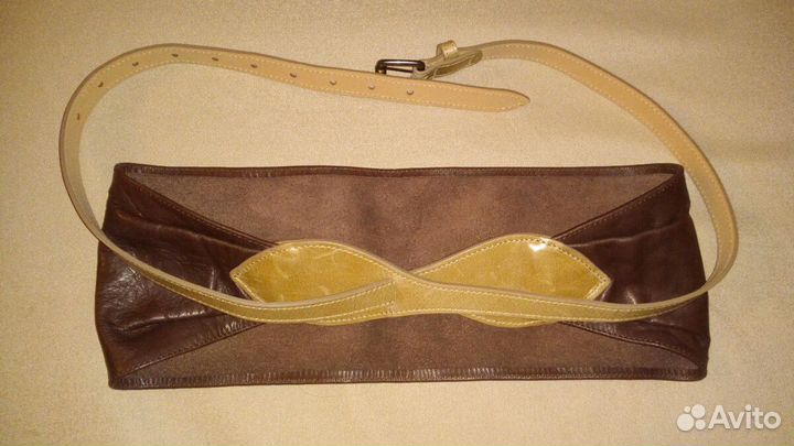 Пояс/ремень/кушак женский новый кожаный