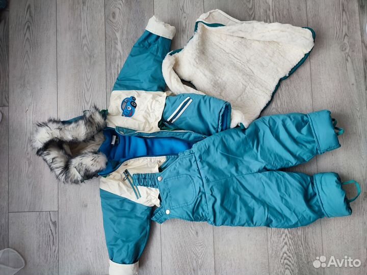 Костюм зимний на мальчика новый