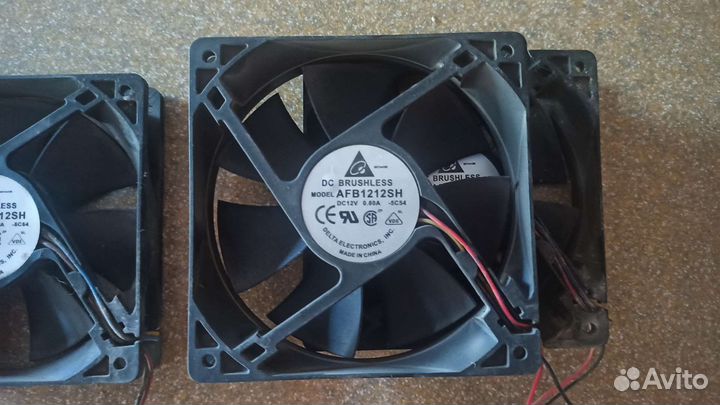Вентилятор корпусной afb1212sh, 120мм