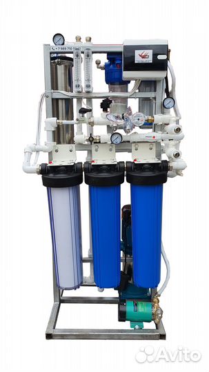 Установка обратного осмоса со250 литров в час
