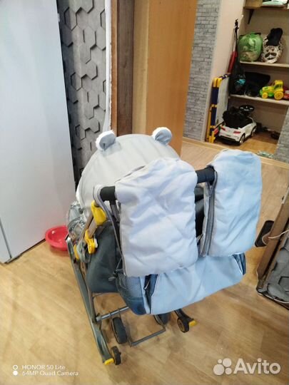 Детские санки коляска бу