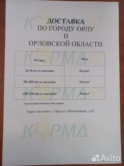 Премикс старт для Птицы Южная Корона 25кг