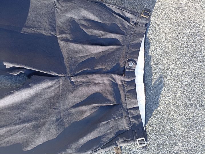 Брюки мужские с защипами W34 Old money