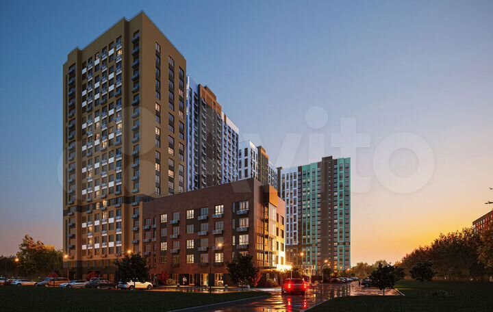 Квартира-студия, 29,8 м², 13/27 эт.