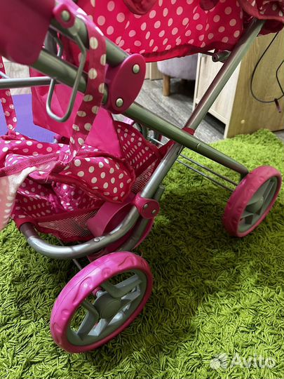 Детская коляска с гладильной доской