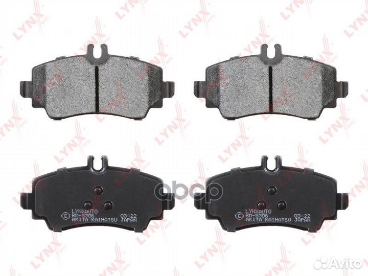 Колодки тормозные дисковые перед BD5306 LYN