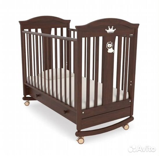 Кроватка детская с ящиком Гандылян