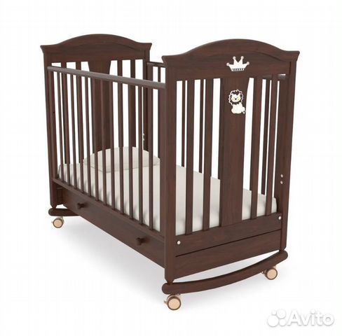 Кроватка детская с ящиком Гандылян