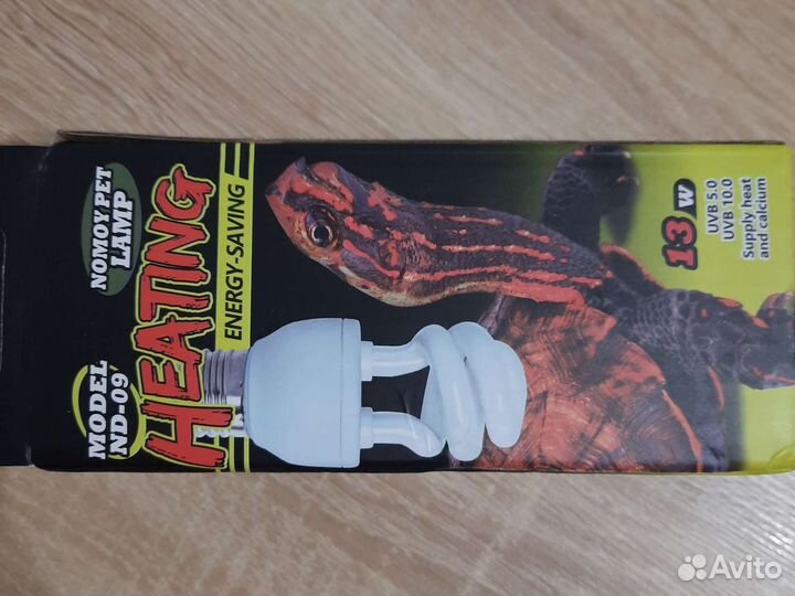 Ультрафиолетовая лампа для террариума