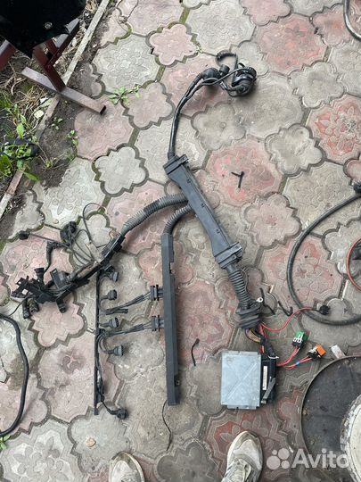 Моторная коса проводка бмв е34 m50b20