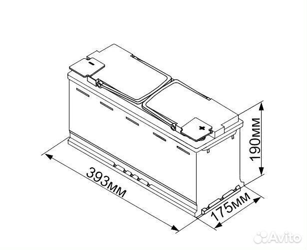 Аккумулятор (акб) Topla Energy E11H 110Ah оп 1000A