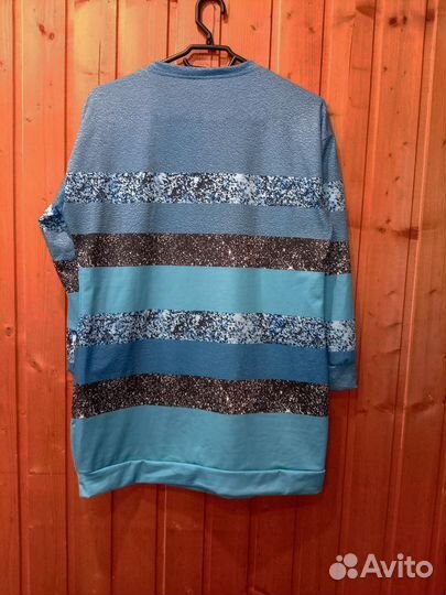 Лонгслив, блузка с рукавами 50 размер