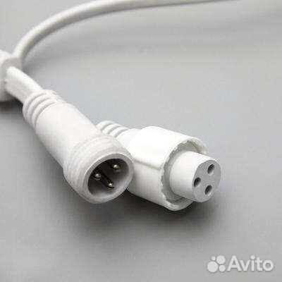 Гирлянда Занавес уличная 2х1.5 м, тёплый свет