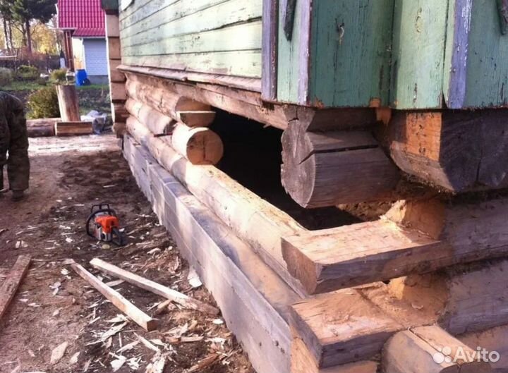 Замена венцов/лаг/полов. Фундаменты все виды