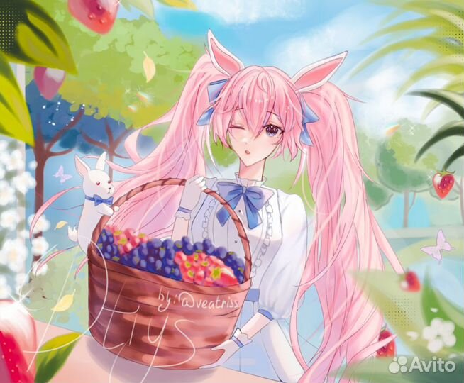 Арты на заказ аниме