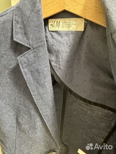 Пиджак на мальчика hm