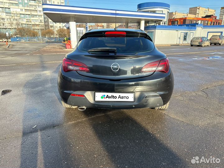 Opel Astra GTC 1.4 AT, 2012, 126 000 км