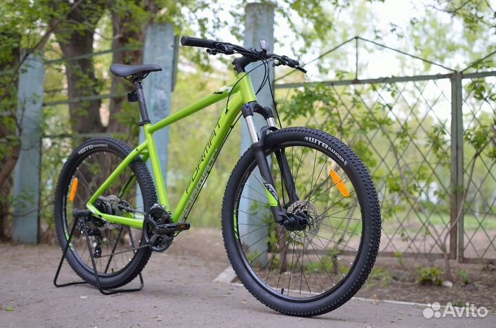 Велосипед горный Format 1415 d-29 3x7 (2021) XL зеленый