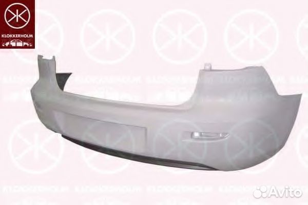 Бампер задний Мазда 3 вк Mazda 3 BK