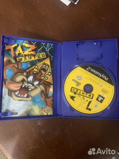 Игра ps2 Taz wanted
