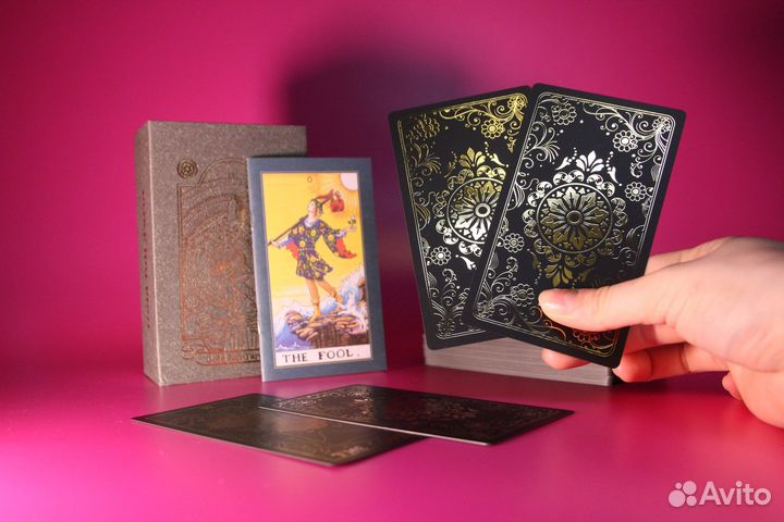 Карты Таро Уэйта с позолотой / Gold Foil Tarot