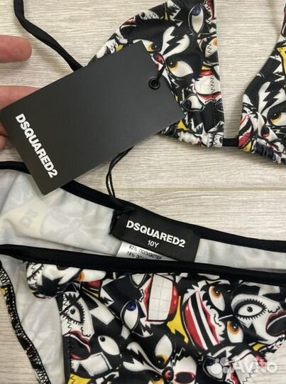 Купальник новый на пломбе Dsquared2 8 и 10 л