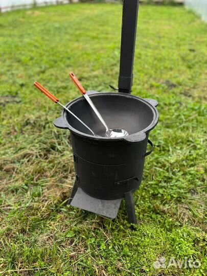 Чугунный казан 10 литров