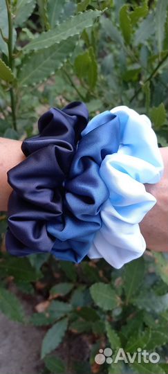 Набор шелковых резинок для волос