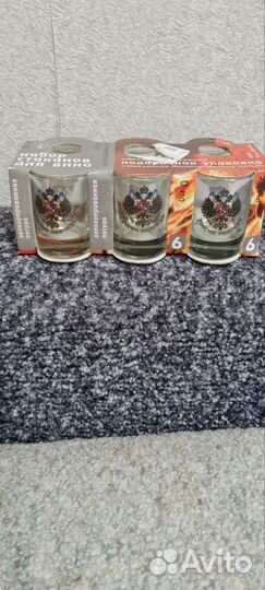 Рюмки новые
