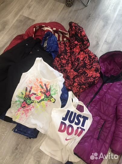 Вещи пакетом на девочку