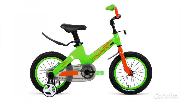 Велосипед детский Forward Cosmo 16 (2021) зеленый