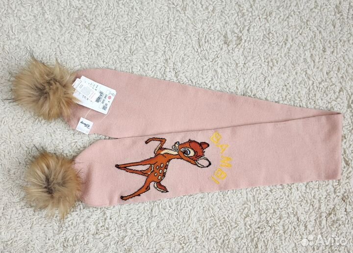 Reserved шапка и шарфик демисезон, р. 46-48