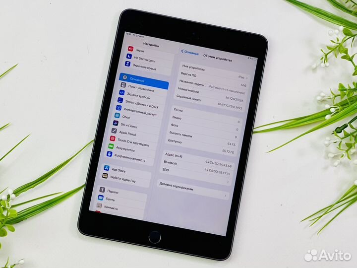 iPad 5 mini 64gb SpaceGray