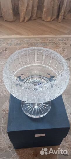 Ваза хрусталь