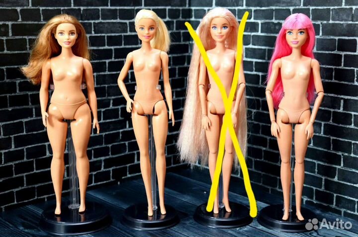 Шарнирные куколки Барби (Barbie)