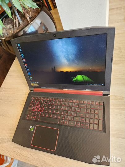 Игровой Acer Nitro, core i7, 16gb, GTX1050TI