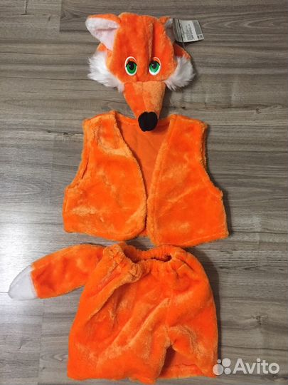 Костюм лиса лис лисичка