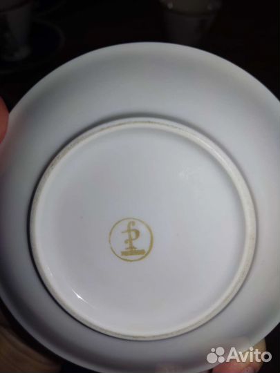 Кофейный сервиз фарфор гдр